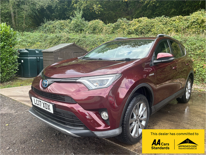 Toyota RAV4 2.5 VVT-h Excel SUV 5dr Petrol Hybrid CVT 4WD Euro 6 (s/s) (Safety Sense, Nav) (197 ps) 5dr Automatic 2026