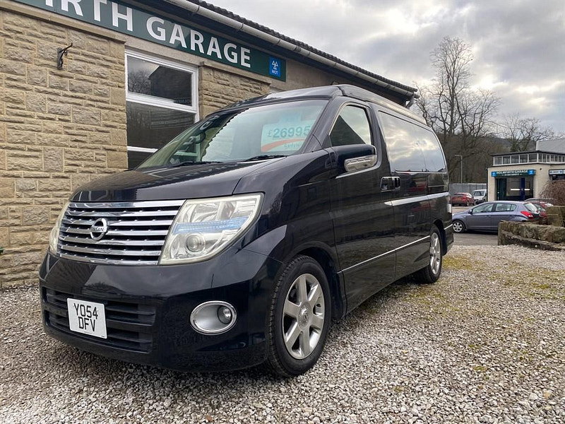 Nissan Elgrand campervan