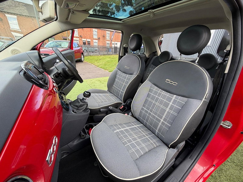 Fiat 500 1.2 Lounge Hatchback 3dr Petrol Manual Euro 6 (s/s) (69 bhp) 3dr Manual 2026
