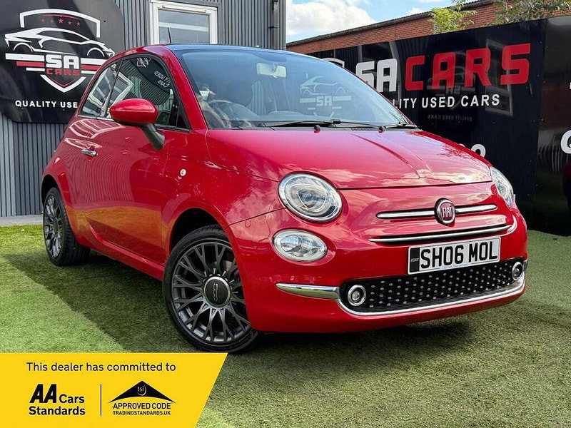 Fiat 500 1.2 Lounge Hatchback 3dr Petrol Manual Euro 6 (s/s) (69 bhp) 3dr Manual 2026