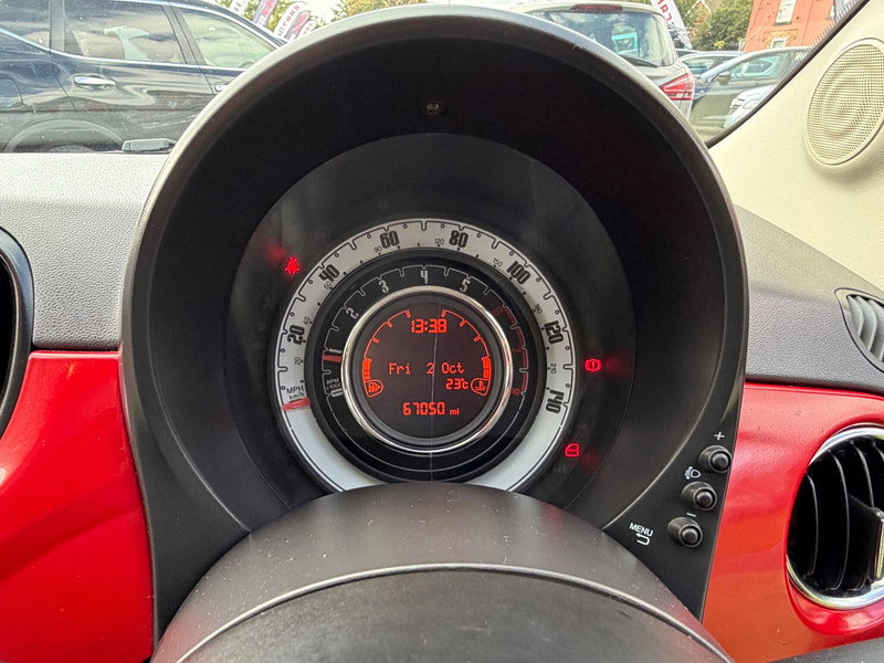 Fiat 500 1.2 Lounge Hatchback 3dr Petrol Manual Euro 6 (s/s) (69 bhp) 3dr Manual 2026