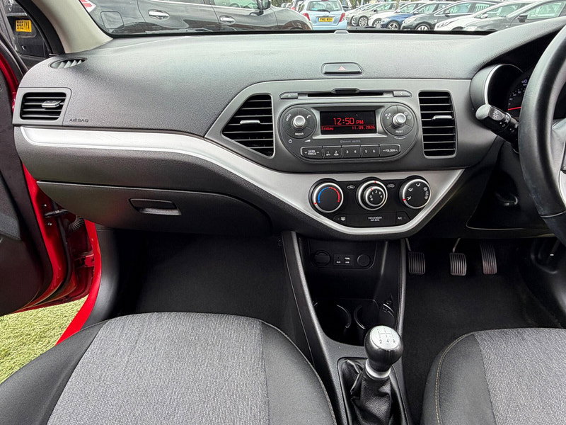 Kia Picanto 1.0 1 Air Hatchback 5dr Petrol Manual Euro 6 (65 bhp) 5dr Manual 2026