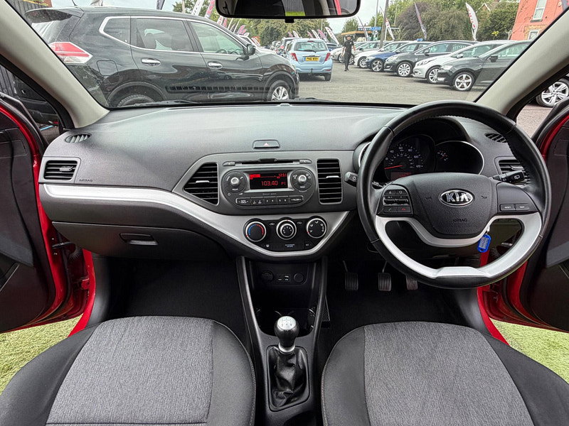Kia Picanto 1.0 1 Air Hatchback 5dr Petrol Manual Euro 6 (65 bhp) 5dr Manual 2026