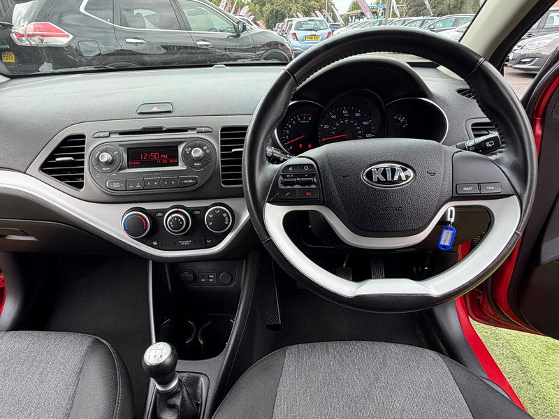 Kia Picanto 1.0 1 Air Hatchback 5dr Petrol Manual Euro 6 (65 bhp) 5dr Manual 2026