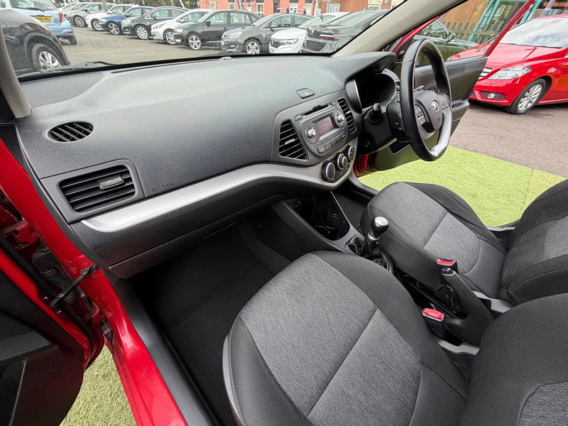 Kia Picanto 1.0 1 Air Hatchback 5dr Petrol Manual Euro 6 (65 bhp) 5dr Manual 2026