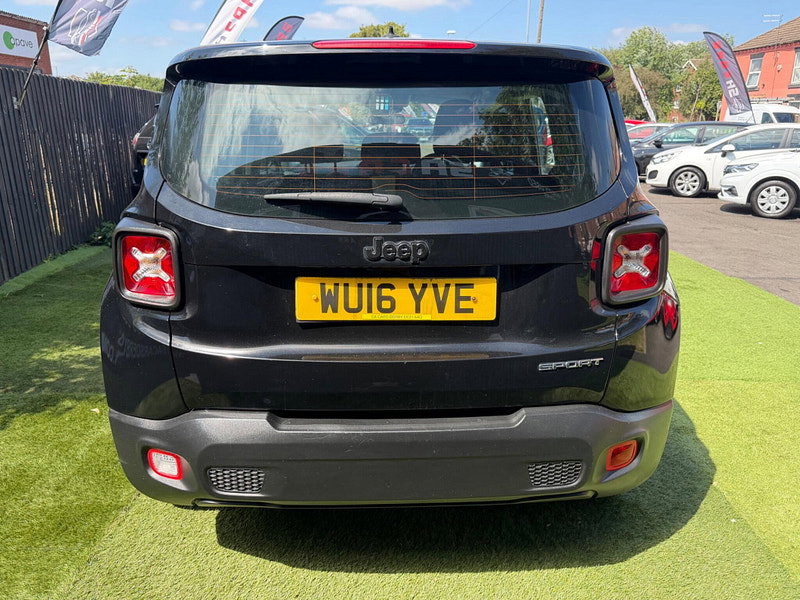 Jeep Renegade 1.6 E-TorQ Sport SUV 5dr Petrol Manual Euro 6 (s/s) (110 ps) 5dr Manual 2026