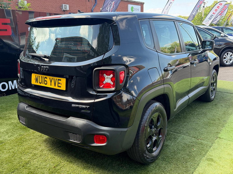 Jeep Renegade 1.6 E-TorQ Sport SUV 5dr Petrol Manual Euro 6 (s/s) (110 ps) 5dr Manual 2026
