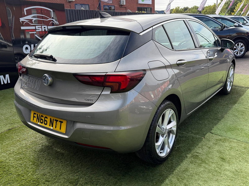 Vauxhall Astra 1.6 CDTi BlueInjection SRi Nav Hatchback 5dr Diesel Manual Euro 6 (s/s) (136 ps) 5dr Manual 2026