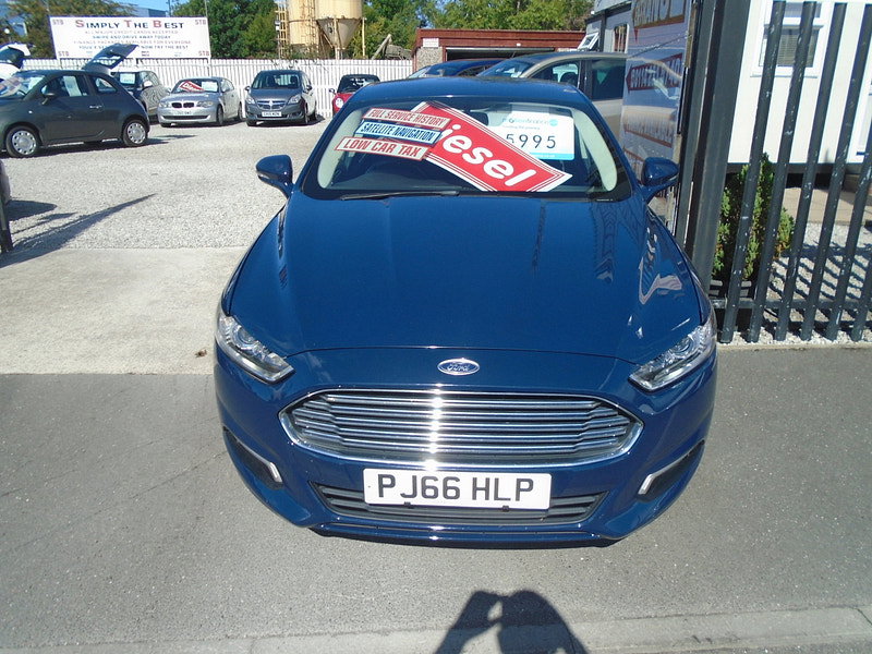Ford Mondeo 1.5 TDCi ECOnetic Zetec Hatchback 5dr Diesel Manual Euro 6 (s/s) (120 ps) 5dr Manual 2026