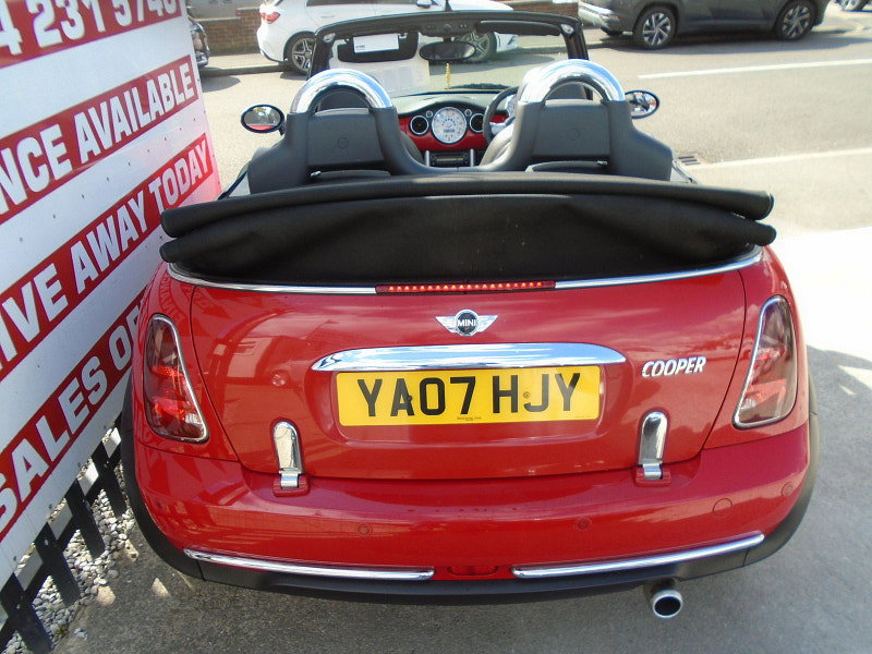MINI Convertible 1.6 Cooper Convertible 2dr Petrol Manual Euro 3 (115 ps) 2dr Manual 2026