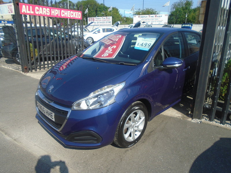 Peugeot 208 1.2 PureTech Active Hatchback 5dr Petrol Manual Euro 6 (82 ps) 5dr Manual 2026