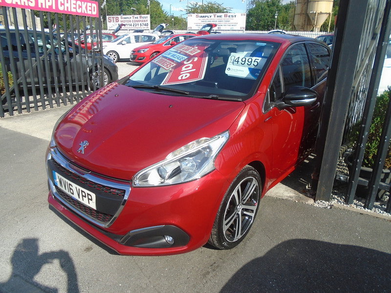 Peugeot 208 1.2 PureTech GT Line Hatchback 5dr Petrol Manual Euro 6 (s/s) (110 ps) 5dr Manual 2026