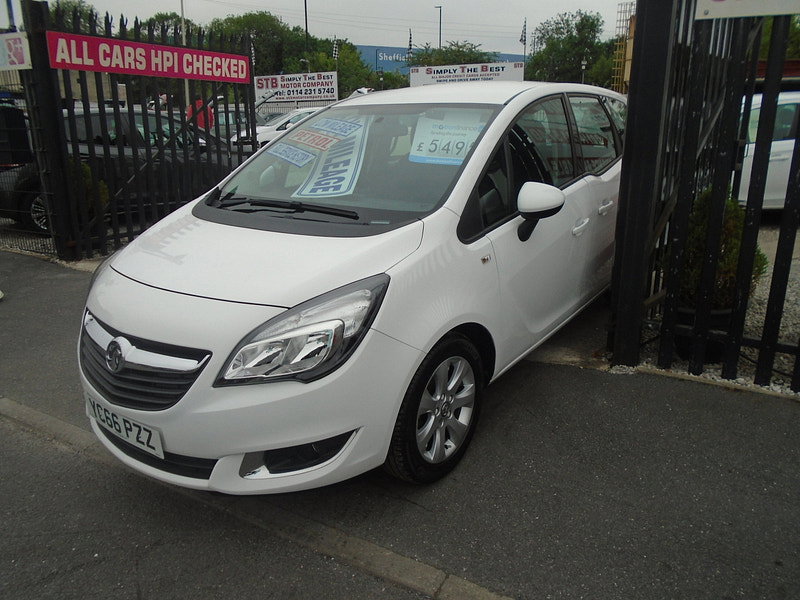 Vauxhall Meriva 1.4i Life MPV 5dr Petrol Manual Euro 6 (100 ps) 5dr Manual 2026