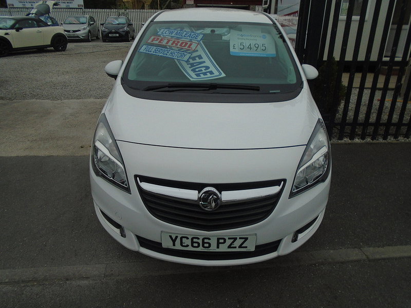 Vauxhall Meriva 1.4i Life MPV 5dr Petrol Manual Euro 6 (100 ps) 5dr Manual 2026