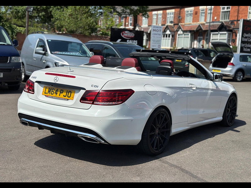 Mercedes-Benz E Class 2.1 E250 CDI AMG Line Cabriolet G-Tronic+ Euro 5 (s/s) 2dr 2dr Automatic 2026