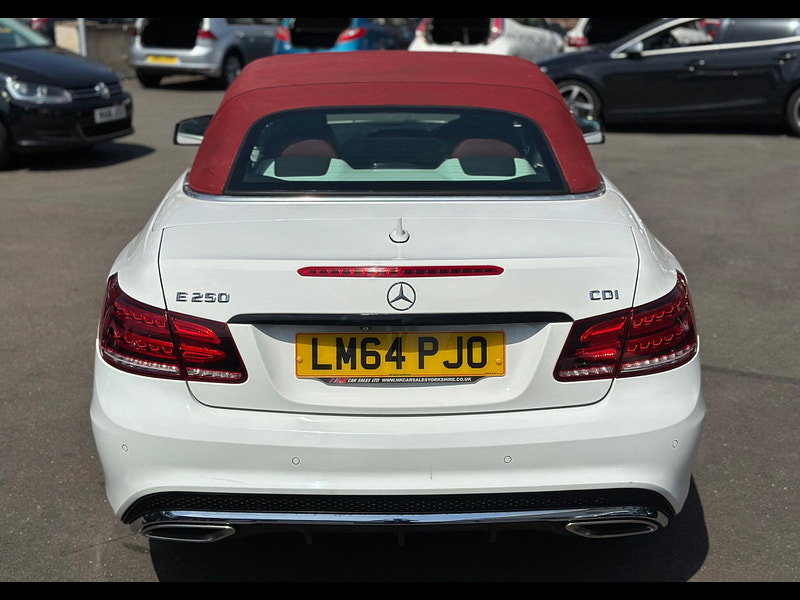 Mercedes-Benz E Class 2.1 E250 CDI AMG Line Cabriolet G-Tronic+ Euro 5 (s/s) 2dr 2dr Automatic 2026