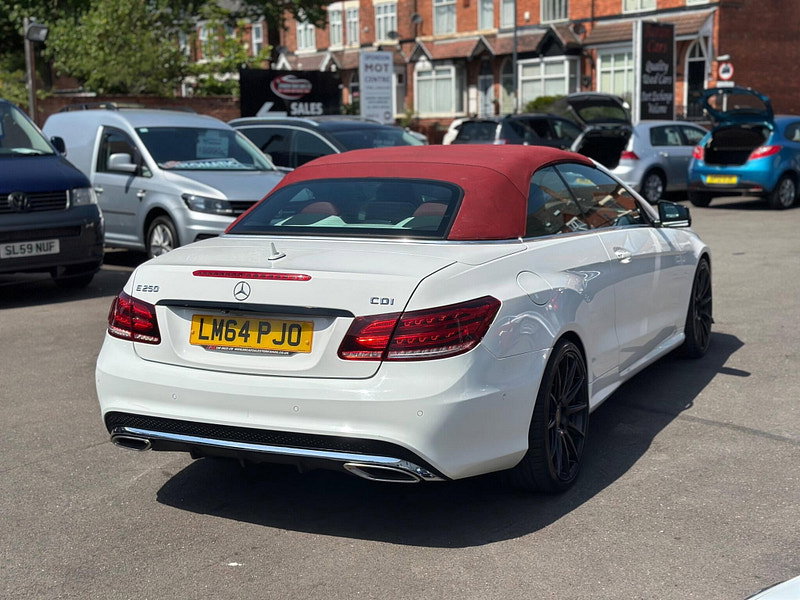 Mercedes-Benz E Class 2.1 E250 CDI AMG Line Cabriolet G-Tronic+ Euro 5 (s/s) 2dr 2dr Automatic 2026