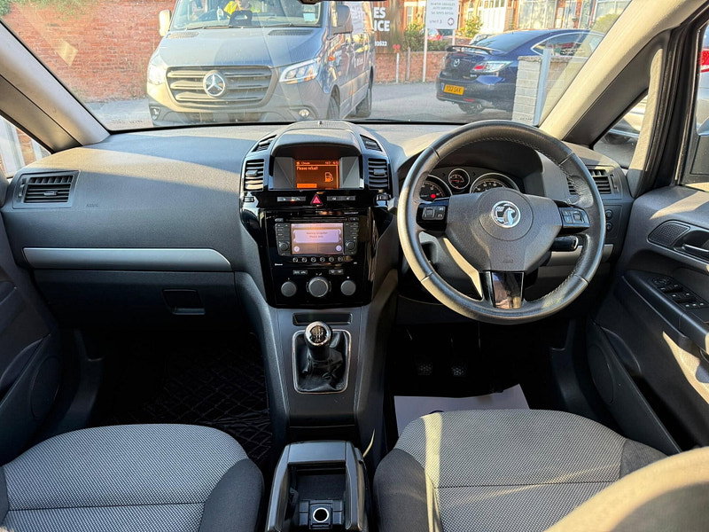 Vauxhall Zafira 1.6 16V Design Euro 5 5dr (SNav) 5dr Manual 2026