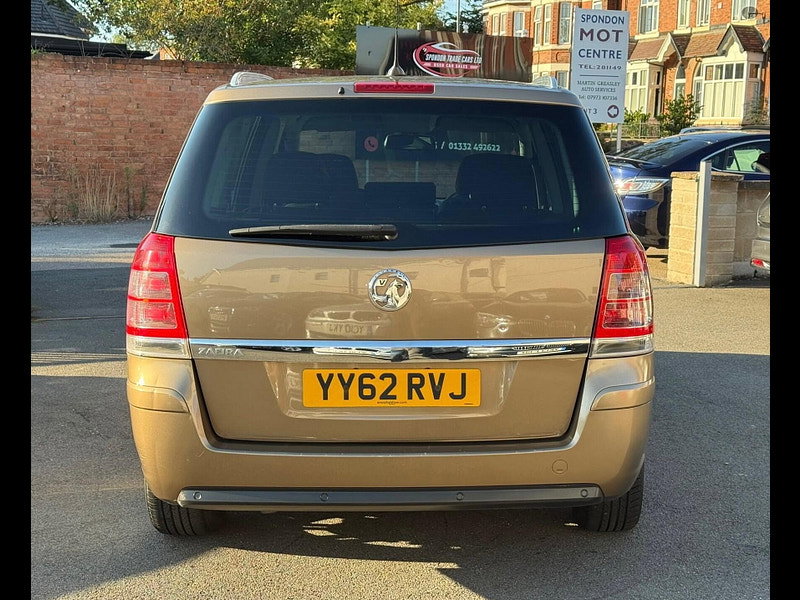 Vauxhall Zafira 1.6 16V Design Euro 5 5dr (SNav) 5dr Manual 2026