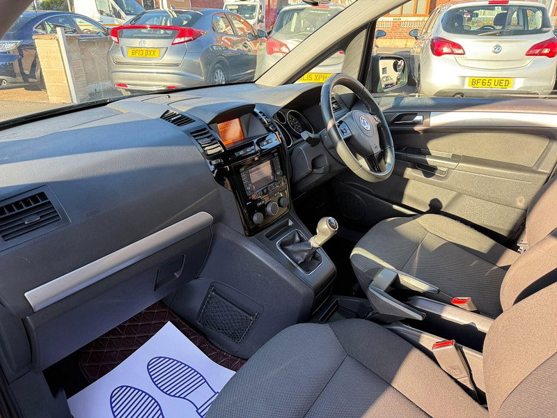 Vauxhall Zafira 1.6 16V Design Euro 5 5dr (SNav) 5dr Manual 2026
