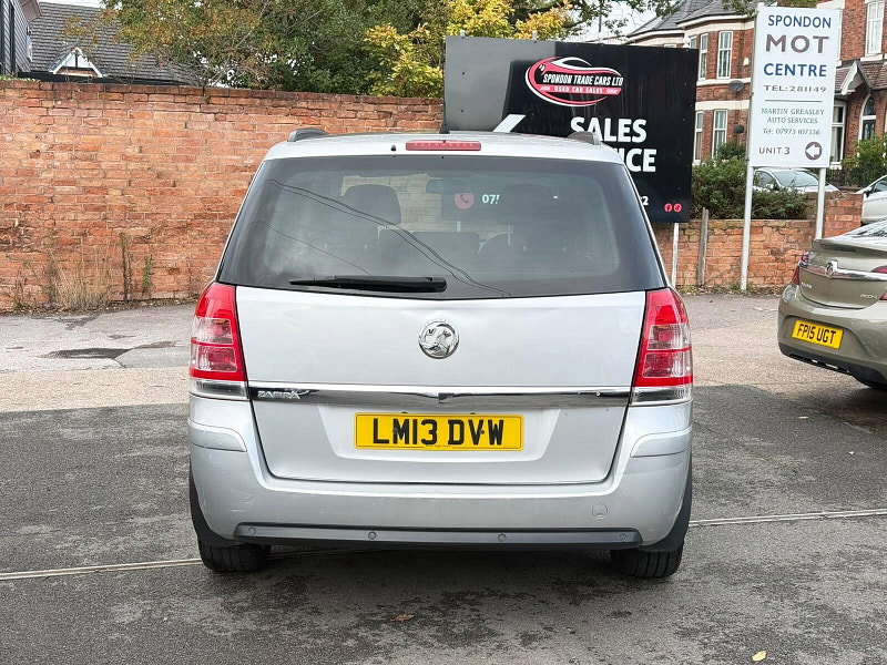 Vauxhall Zafira 1.6 16V Exclusiv Euro 5 5dr 5dr Manual 2026