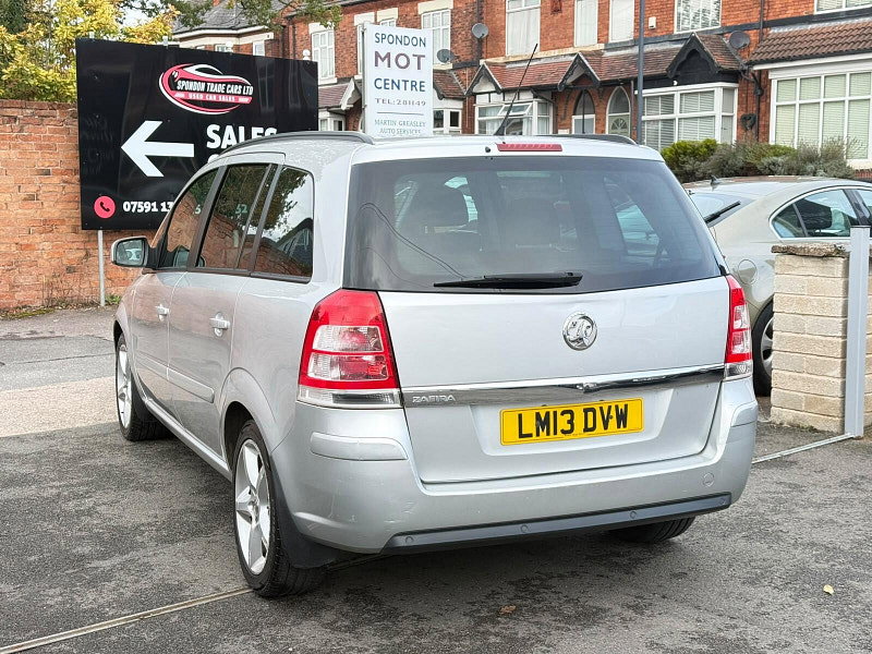 Vauxhall Zafira 1.6 16V Exclusiv Euro 5 5dr 5dr Manual 2026