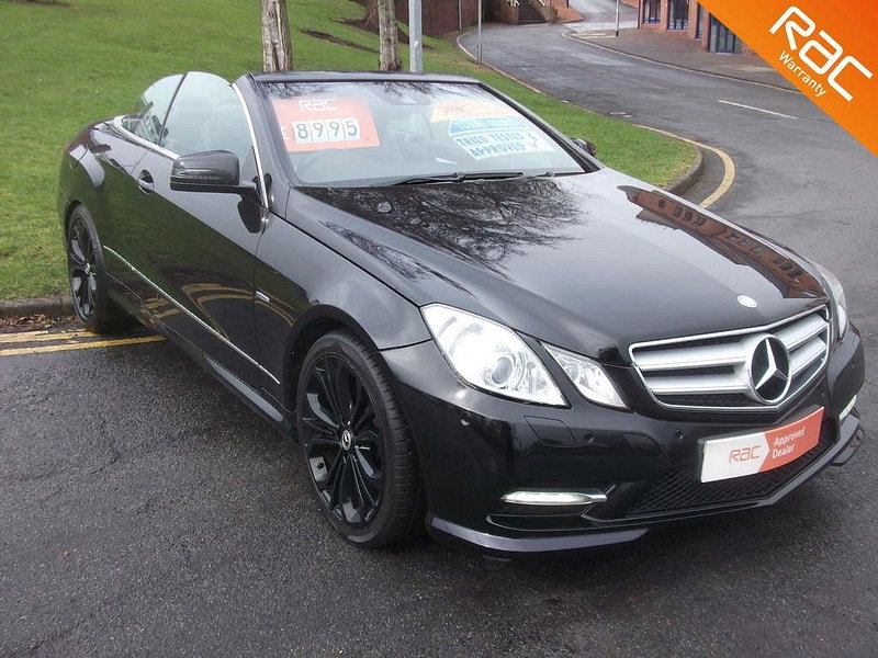 Mercedes-Benz E-Class 2.1L E250 Sport CDi BlueEfficiency Auto Convertible 2dr Diesel Automatic Euro 5 (204 bhp) 2dr Automatic 2026