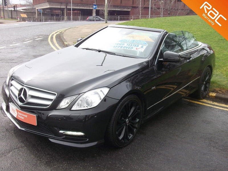 Mercedes-Benz E-Class 2.1L E250 Sport CDi BlueEfficiency Auto Convertible 2dr Diesel Automatic Euro 5 (204 bhp) 2dr Automatic 2026