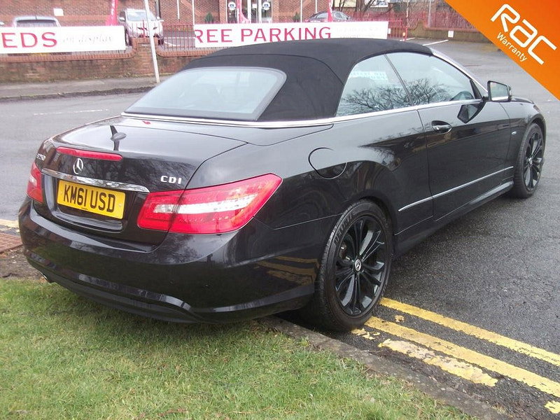 Mercedes-Benz E-Class 2.1L E250 Sport CDi BlueEfficiency Auto Convertible 2dr Diesel Automatic Euro 5 (204 bhp) 2dr Automatic 2026