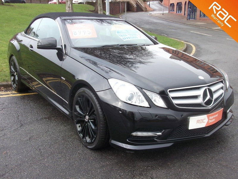 Mercedes-Benz E-Class 2.1L E250 Sport CDi BlueEfficiency Auto Convertible 2dr Diesel Automatic Euro 5 (204 bhp) 2dr Automatic 2026