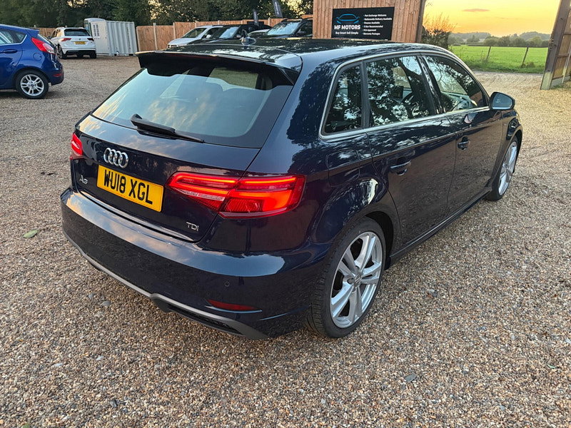 Audi A3 2.0 TDI S line Sportback Euro 6 (s/s) 5dr 5dr Manual 2026