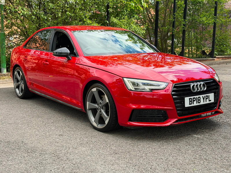 Audi A4 2.0 TFSI Black Edition Saloon 4dr Petrol S Tronic Euro 6 (s/s) (190 ps) 4dr Automatic 2026