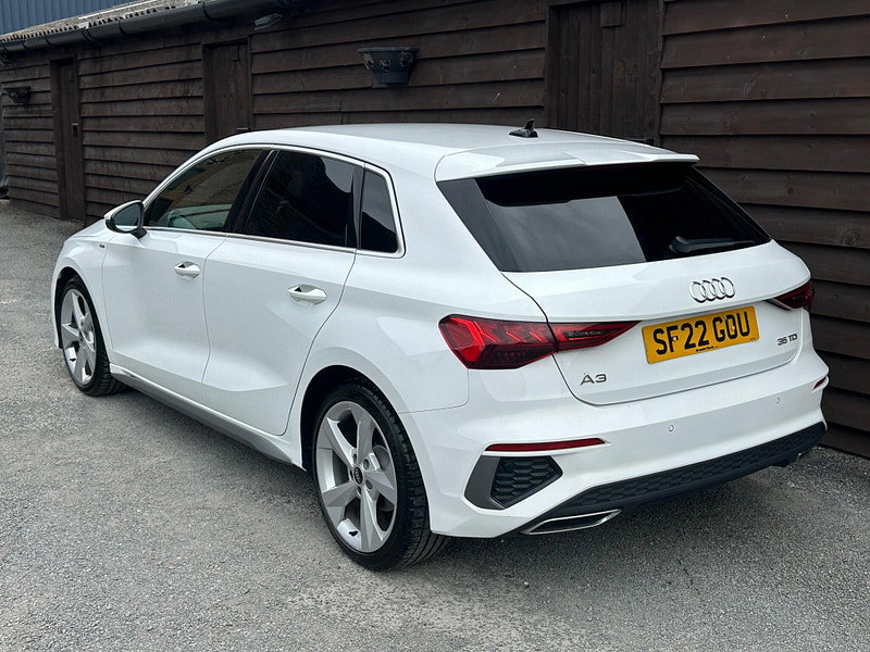 Audi A3 2.0 TDI 35 S line Sportback S Tronic Euro 6 (s/s) 5dr 5dr Automatic 2026