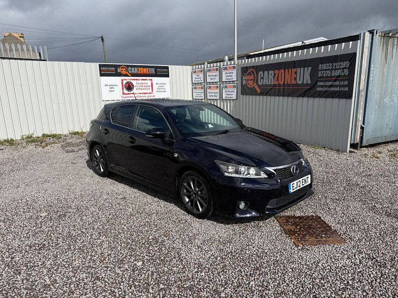 Lexus CT 1.8 200h F Sport CVT Euro 5 (s/s) 5dr 5dr Automatic 2026