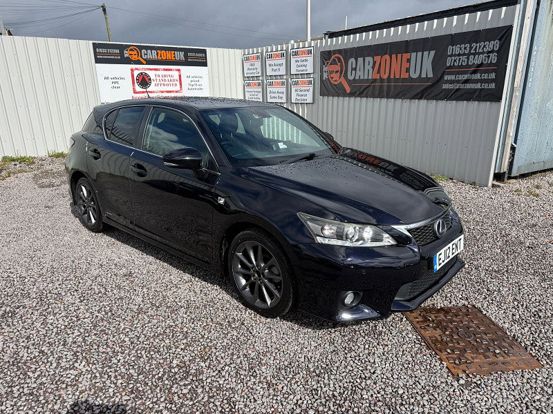 Lexus CT 1.8 200h F Sport CVT Euro 5 (s/s) 5dr 5dr Automatic 2026