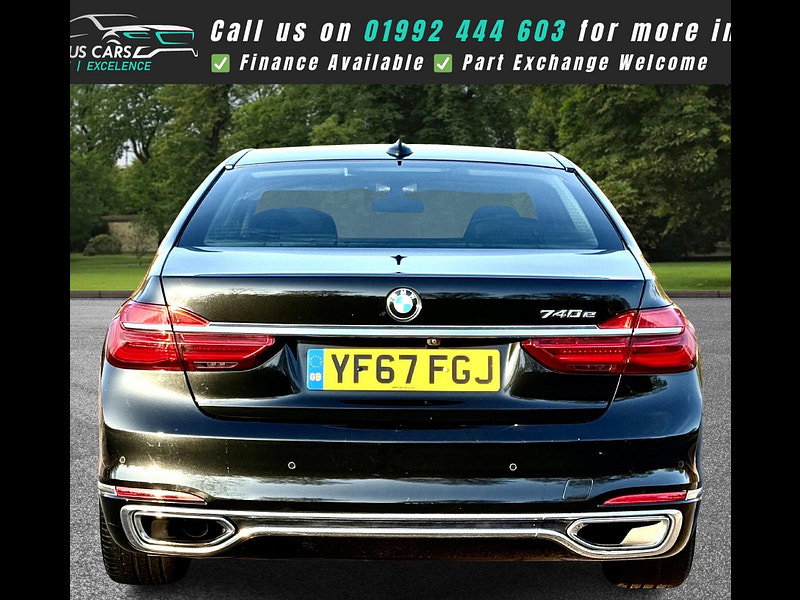 BMW 7 Series 2.0 740e 9.2kWh Exclusive Auto Euro 6 (s/s) 4dr