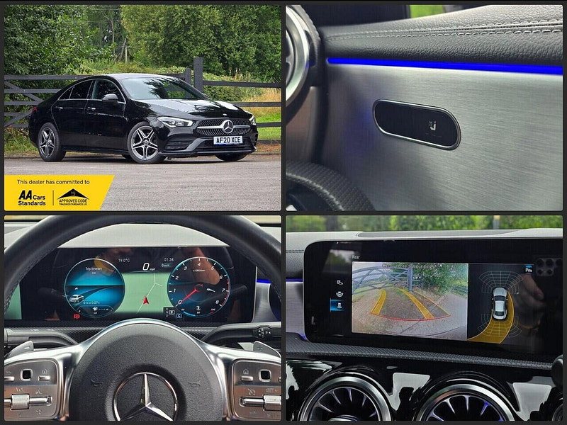 Mercedes-Benz CLA 1.3 CLA180 AMG Line (Premium 2) Coupe 4dr Petrol 7G-DCT Euro 6 (s/s) (136 ps)