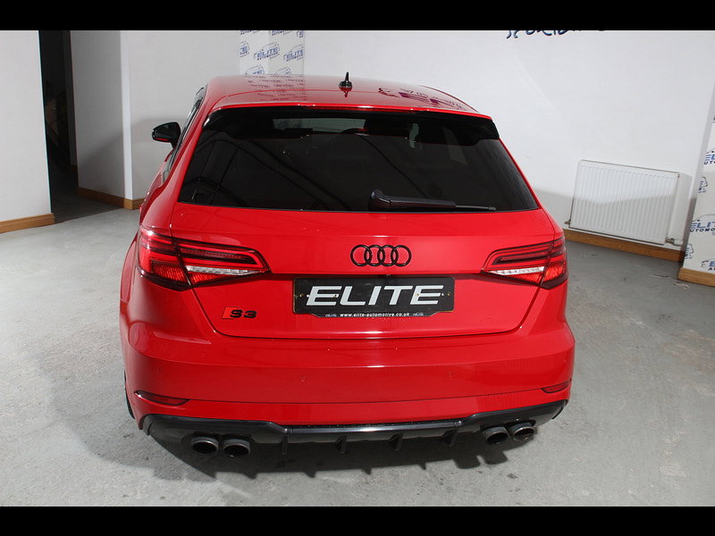 Audi S3 2.0 TFSI Black Edition Sportback 5dr Petrol S Tronic quattro Euro 6 (s/s) (310 ps)