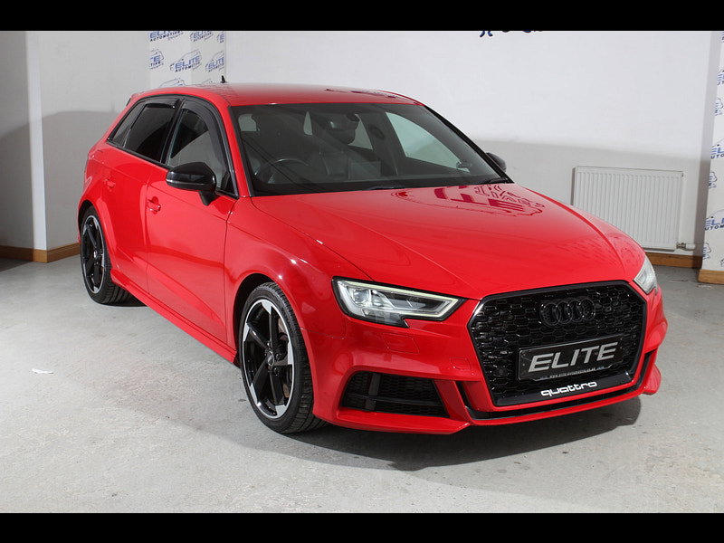 Audi S3 2.0 TFSI Black Edition Sportback 5dr Petrol S Tronic quattro Euro 6 (s/s) (310 ps)