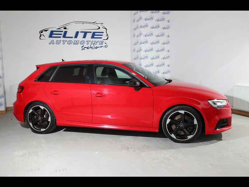 Audi S3 2.0 TFSI Black Edition Sportback 5dr Petrol S Tronic quattro Euro 6 (s/s) (310 ps)