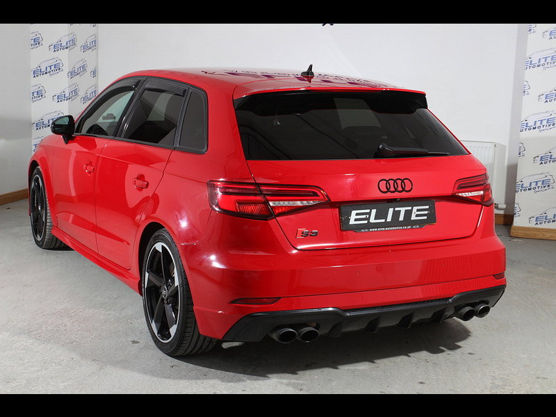Audi S3 2.0 TFSI Black Edition Sportback 5dr Petrol S Tronic quattro Euro 6 (s/s) (310 ps)