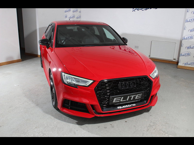 Audi S3 2.0 TFSI Black Edition Sportback 5dr Petrol S Tronic quattro Euro 6 (s/s) (310 ps)