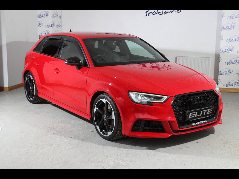 Audi S3 2.0 TFSI Black Edition Sportback 5dr Petrol S Tronic quattro Euro 6 (s/s) (310 ps)