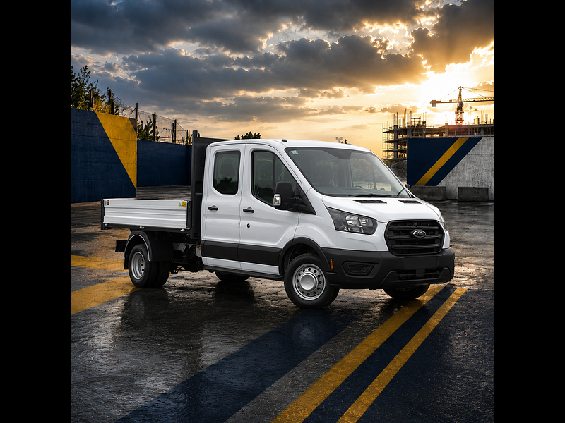 Ford Transit 2.0 350 EcoBlue Leader Tipper Double Cab 4dr Diesel Manual RWD L3 Euro 6 (s/s) (1-Way, 1-Stop) (130 ps)
