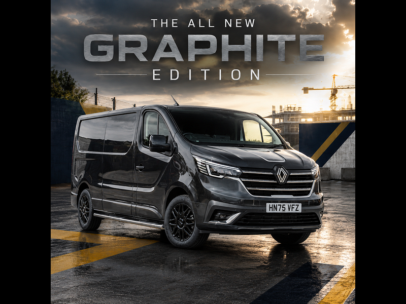 Renault Trafic 2.0 dCi Blue SL30 Graphite Edition Panel Van 5dr Diesel Auto L1 H1 Euro 6 (s/s) (170 ps)