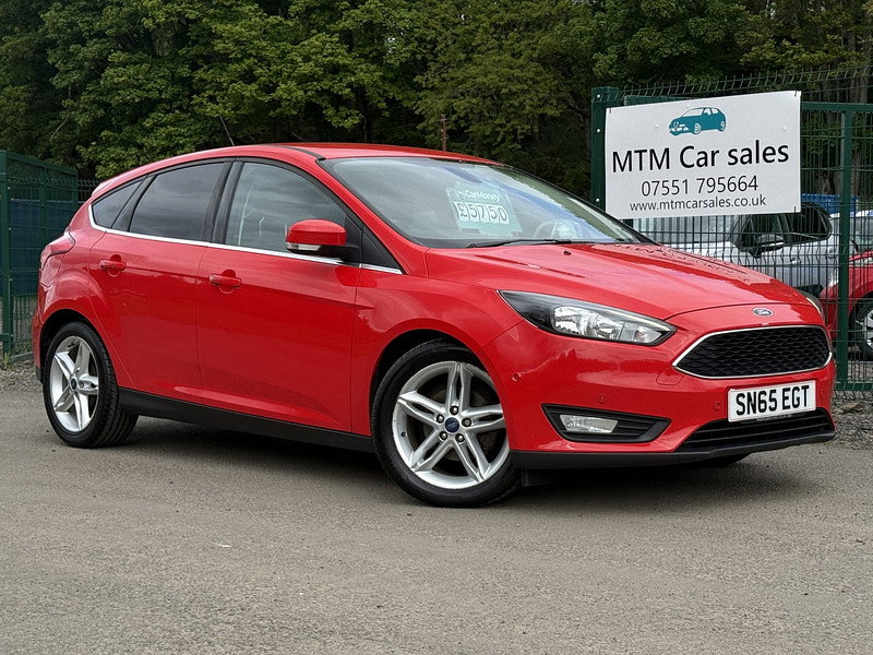 Ford Focus 1.0T EcoBoost Zetec Hatchback 5dr Petrol Manual Euro 6 (s/s) (125 ps)