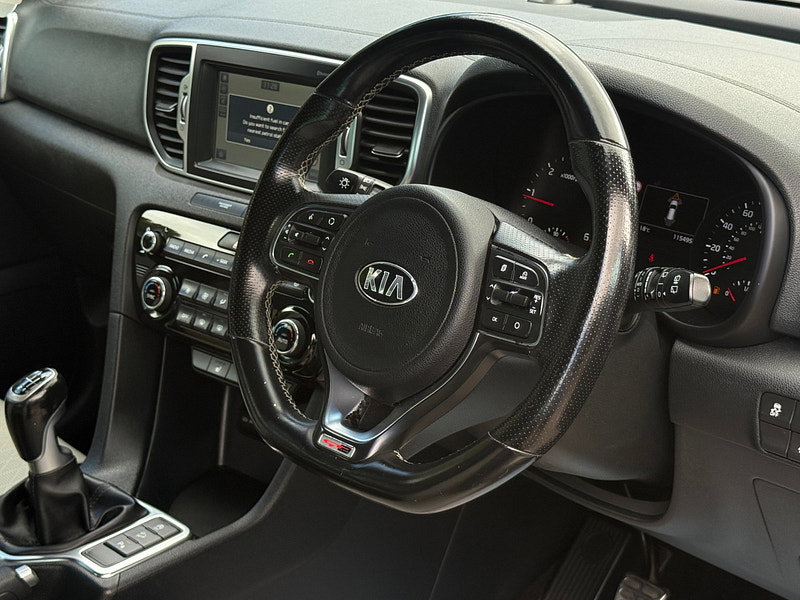 Kia Sportage 1.7 CRDi GT-Line SUV 5dr Diesel Manual Euro 6 (s/s) (114 bhp)