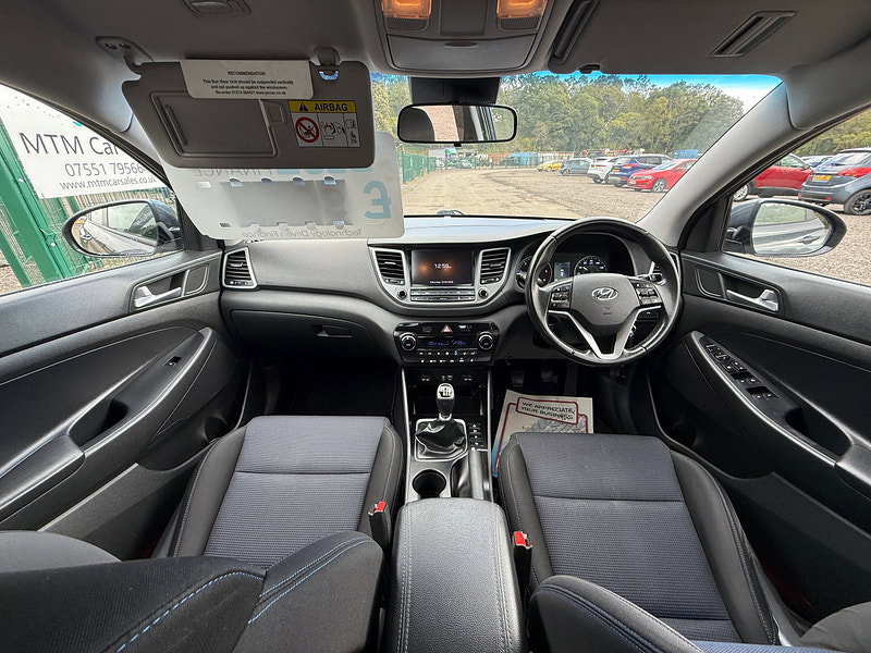 Hyundai Tucson 2.0 CRDi Blue Drive SE Nav SUV 5dr Diesel Manual Euro 6 (s/s) (136 ps)