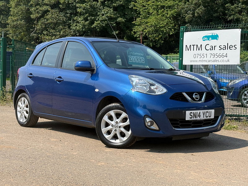 Nissan Micra 1.2 Acenta Hatchback 5dr Petrol Manual Euro 5 (80 ps)
