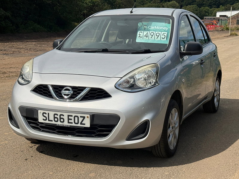Nissan Micra 1.2 Vibe Hatchback 5dr Petrol Manual Euro 6 (80 ps)